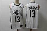 Clippers 13 Paul George White City Edition Nike Swingman Jersey,baseball caps,new era cap wholesale,wholesale hats